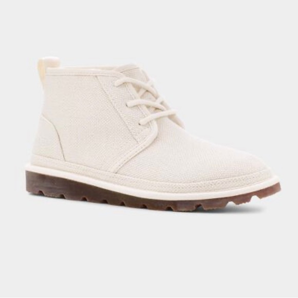 UGG Neumel Natural Canvas Boots - Picture 2 of 15